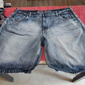 Safari Denim Size 48 Waist Mens Cargo Jean Shorts